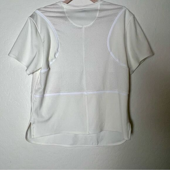 Stella McCartney X Adidas Run With It Loose Short Sleeve Mesh Top S - Picture 11 of 14